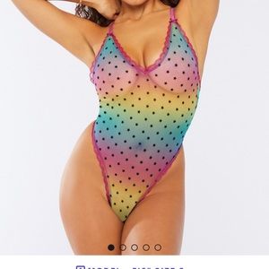 Savage X Fenty  Metallic Stars Bodysuit